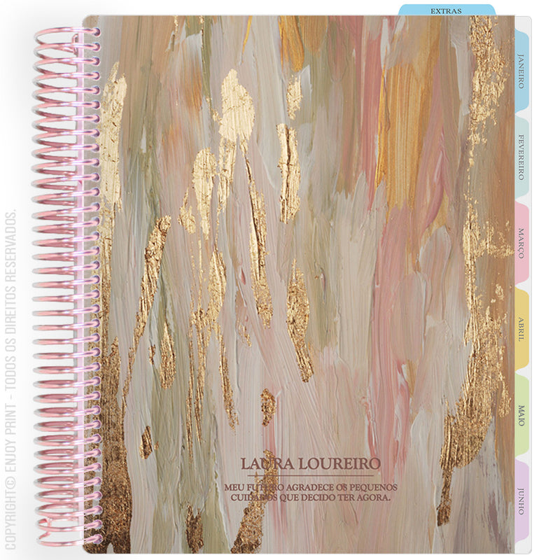 Enjoy Planner 2026: Gilded - Rosé