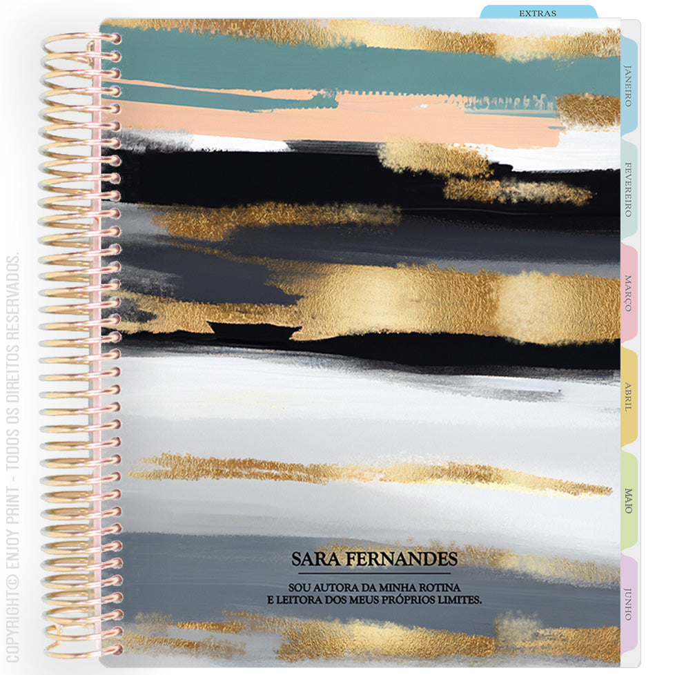 Enjoy Planner 2026: Gilded - Strata