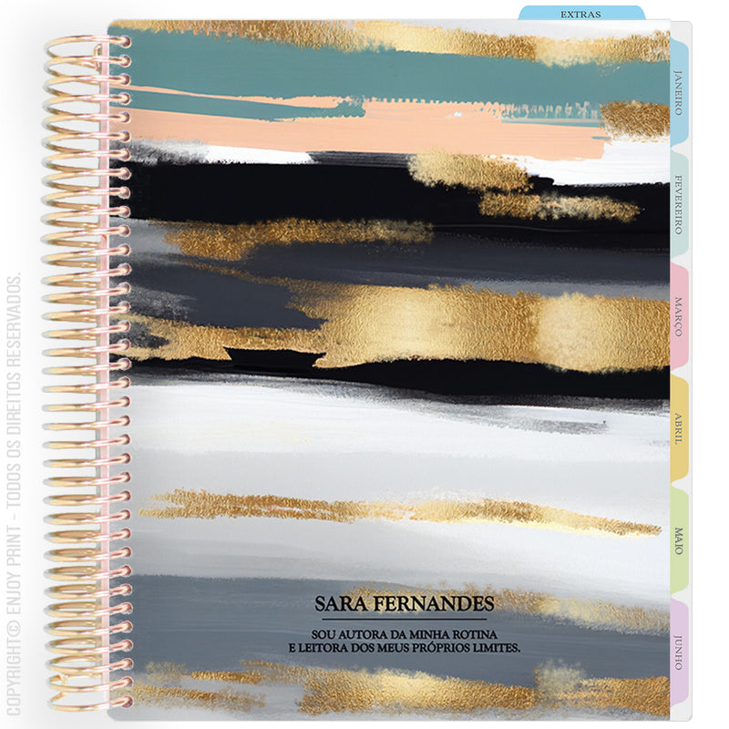 Enjoy Planner 2026: Gilded - Strata