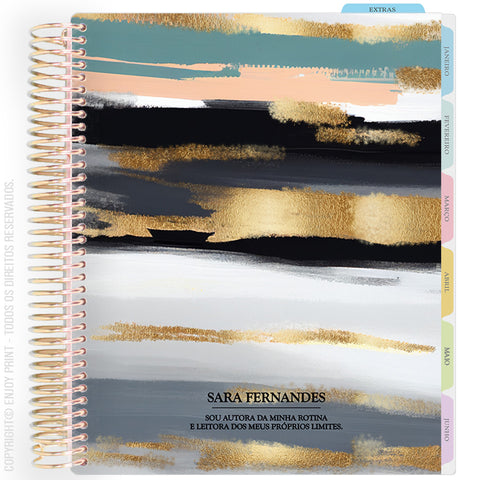 Enjoy Planner 2026: Gilded - Strata