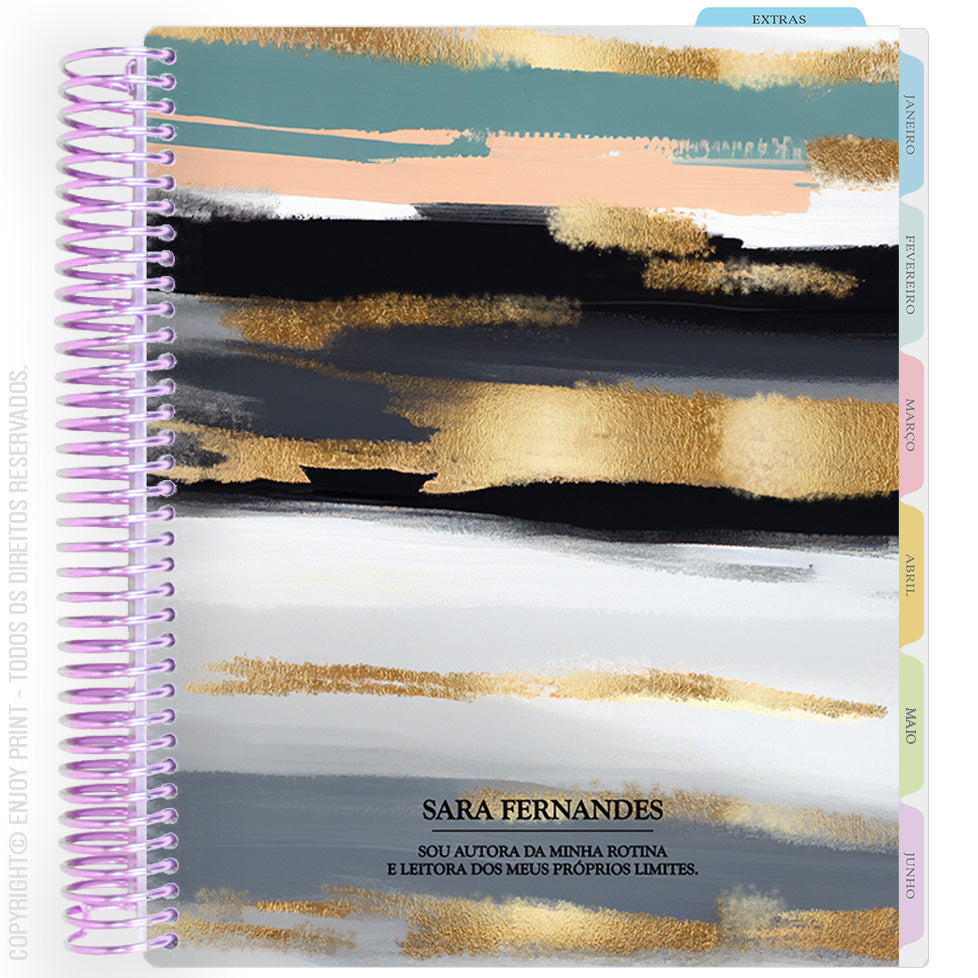 Enjoy Planner 2026: Gilded - Strata