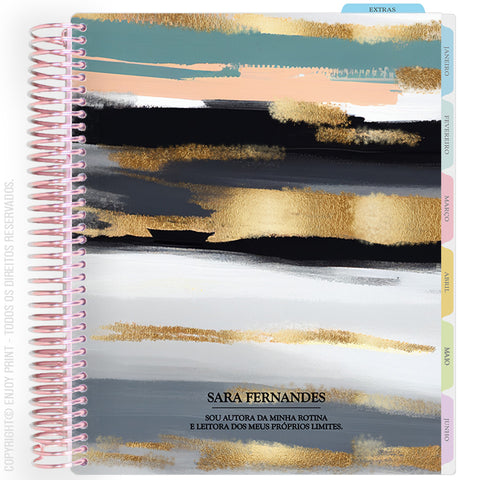 Enjoy Planner 2026: Gilded - Strata