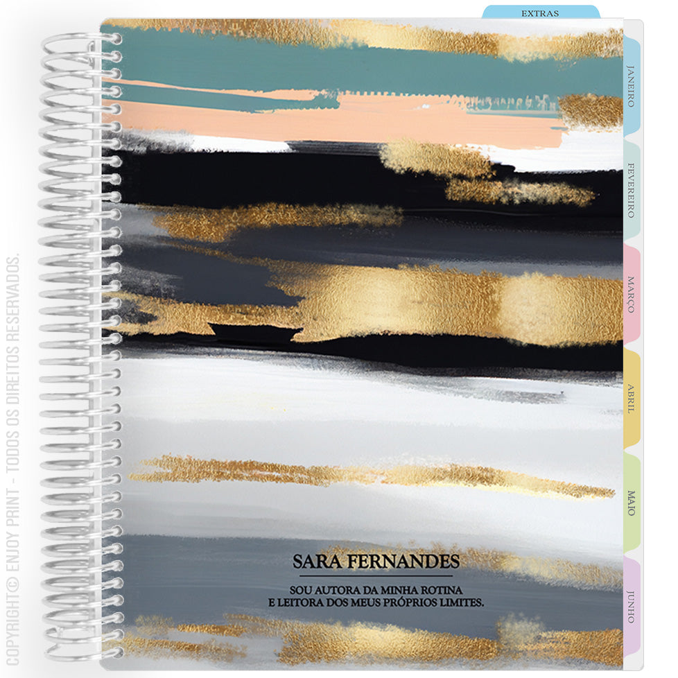 Enjoy Planner 2026: Gilded - Strata