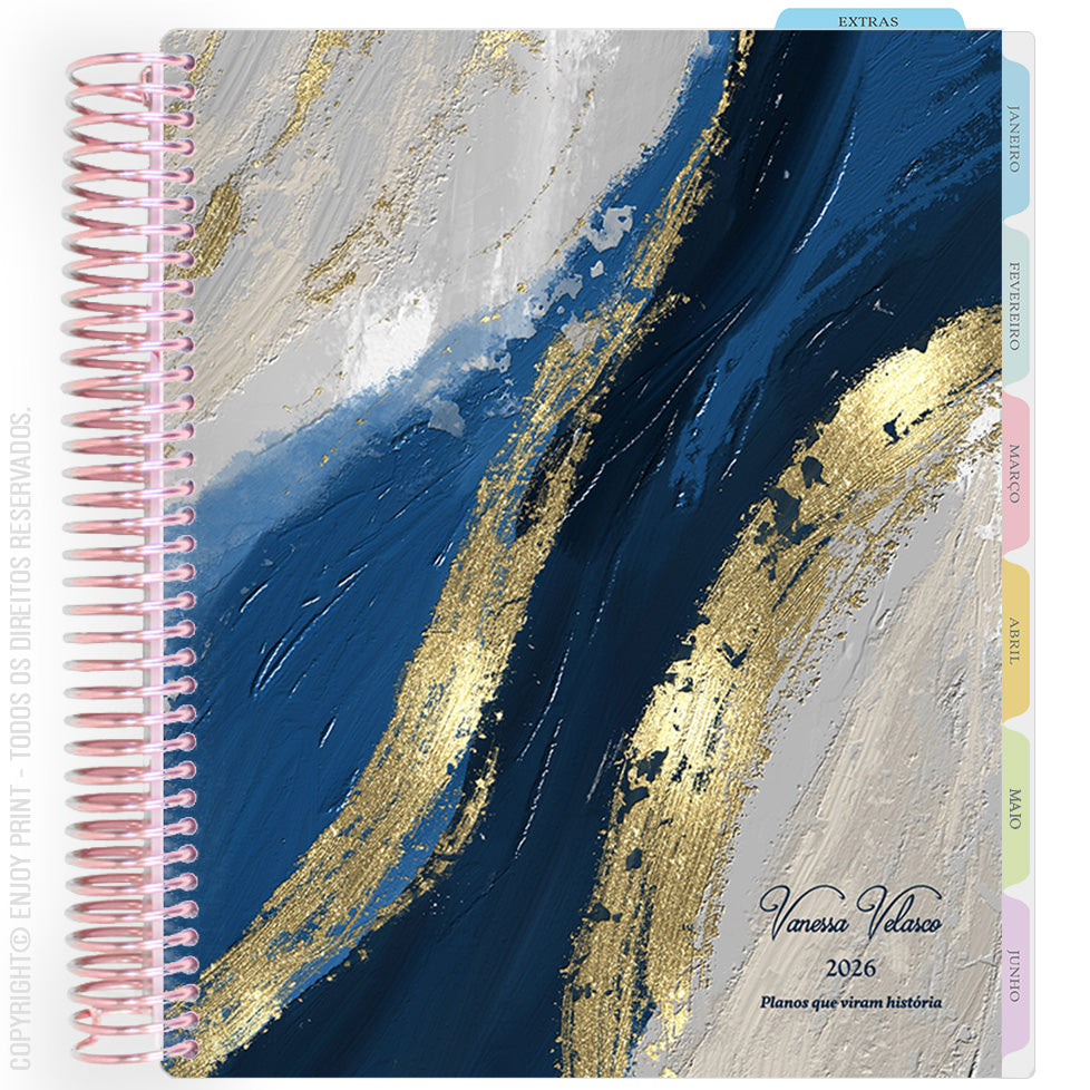 Enjoy Planner 2026: Gilded - Tide