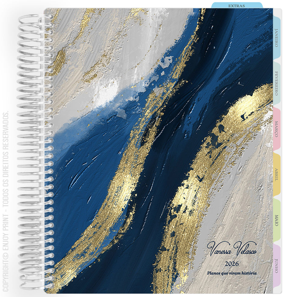 Enjoy Planner 2026: Gilded - Tide