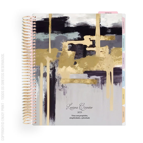 Enjoy Planner 2025 - Gleam Black