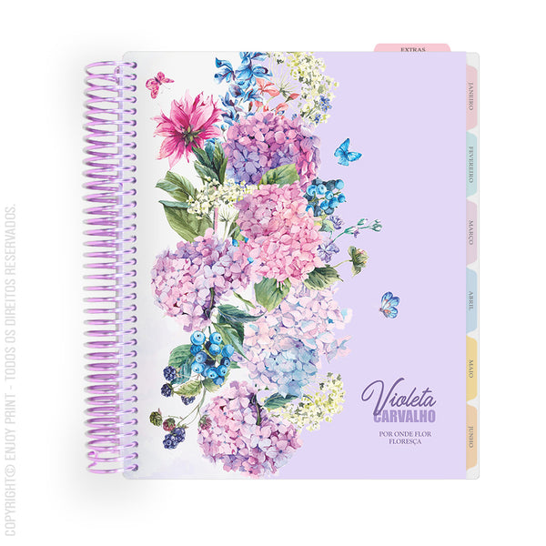 Enjoy Planner 2025 - Hortensia Color