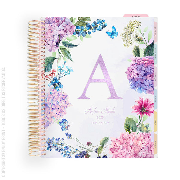 Enjoy Planner 2025 - Hortensia Monogram