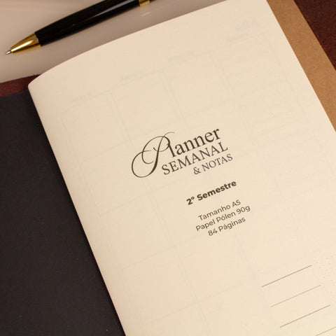 Planner Semanal & Notas  - Atelier Edition