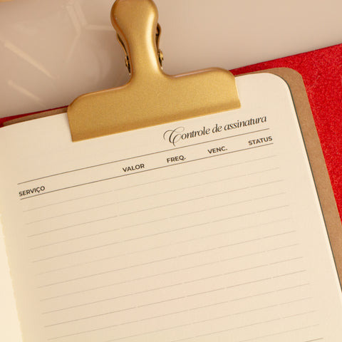 Journal Financeiro - Atelier Edition