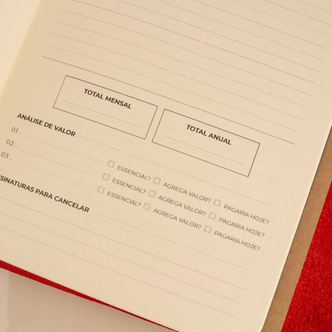 Journal Financeiro - Atelier Edition