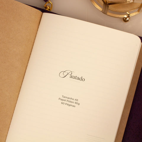 Caderno Pautado - Atelier Edition
