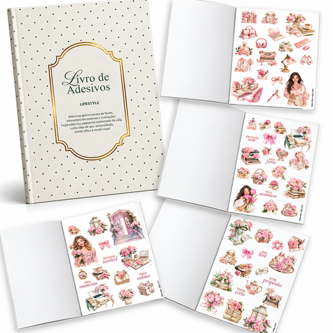 Livro de Adesivos Lifestyle