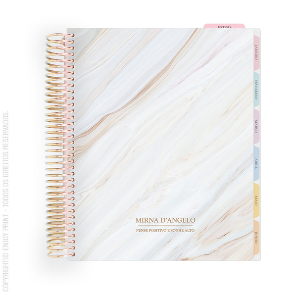 Enjoy Planner 2025 - Marble Classic Nude