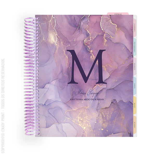 Enjoy Planner 2025 - Marble Monogram Classic