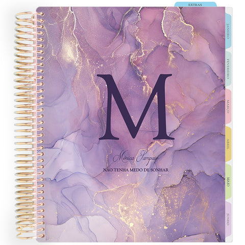 Enjoy Planner 2026: Marble Monogram Classic