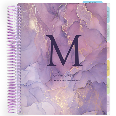 Enjoy Planner 2026: Marble Monogram Classic