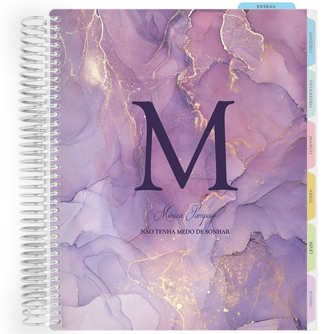 Enjoy Planner 2026: Marble Monogram Classic