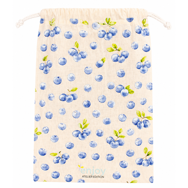 Bag Algodão Cru: Blueberry