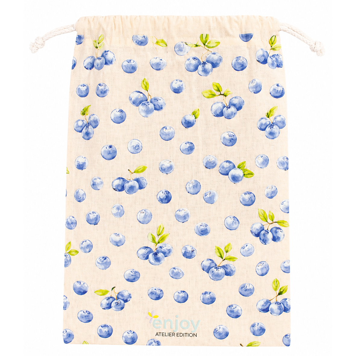 Bag Algodão Cru: Blueberry
