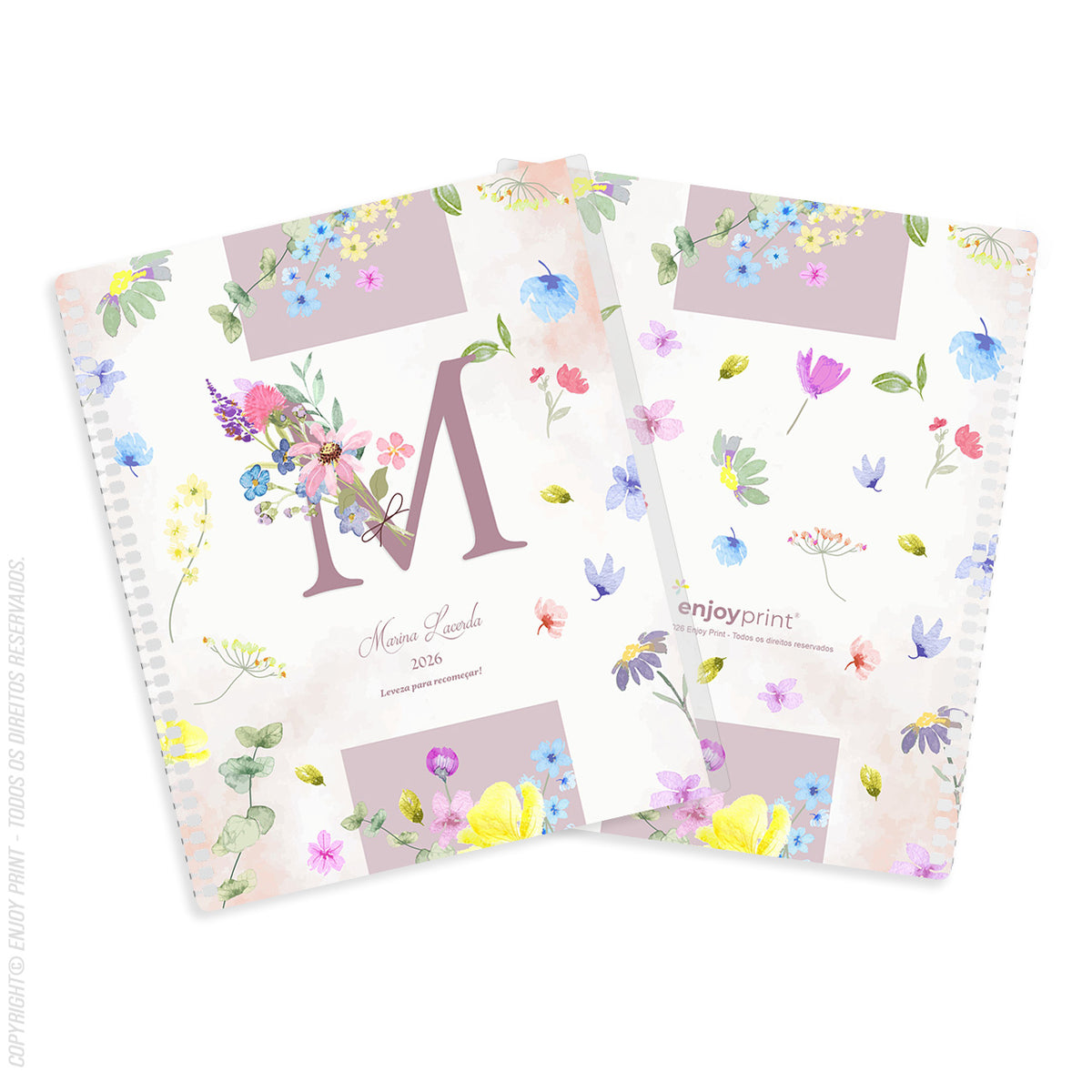Colorful  -  Petal Bloom - Monogram