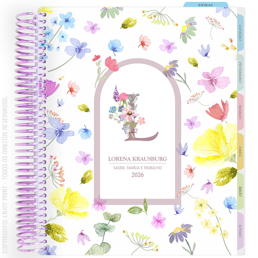 Enjoy Planner 2026: Petal Bloom - Box