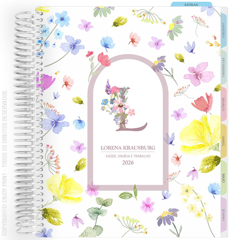 Enjoy Planner 2026: Petal Bloom - Box