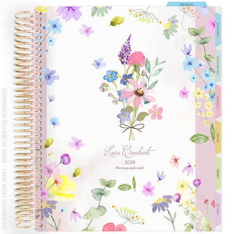 Enjoy Planner 2026: Petal Bloom  Colors