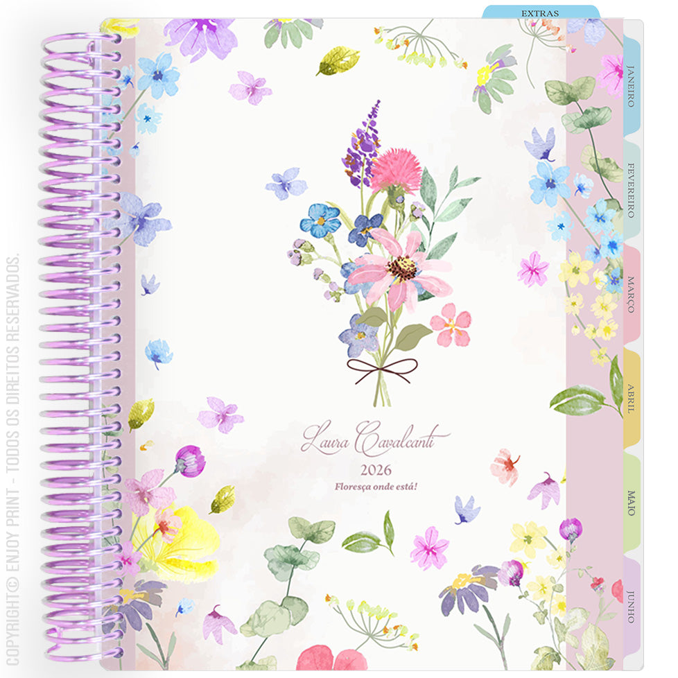 Enjoy Planner 2026: Petal Bloom  Colors