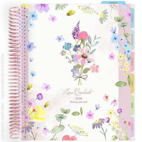 Enjoy Planner 2026: Petal Bloom  Colors
