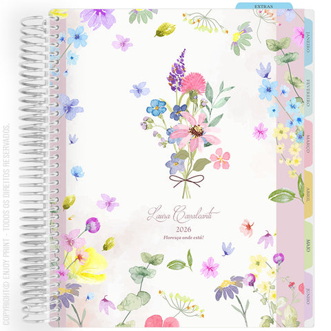 Enjoy Planner 2026: Petal Bloom  Colors