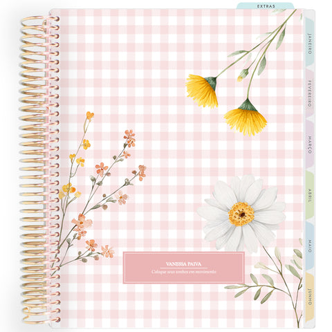 Planner Personalizado Petit Jardin - Pink