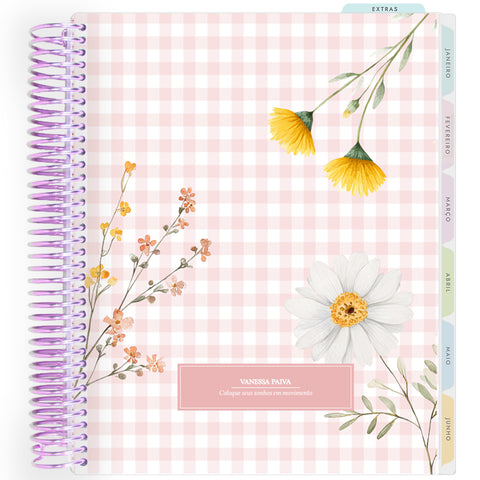 Planner Personalizado Petit Jardin - Pink