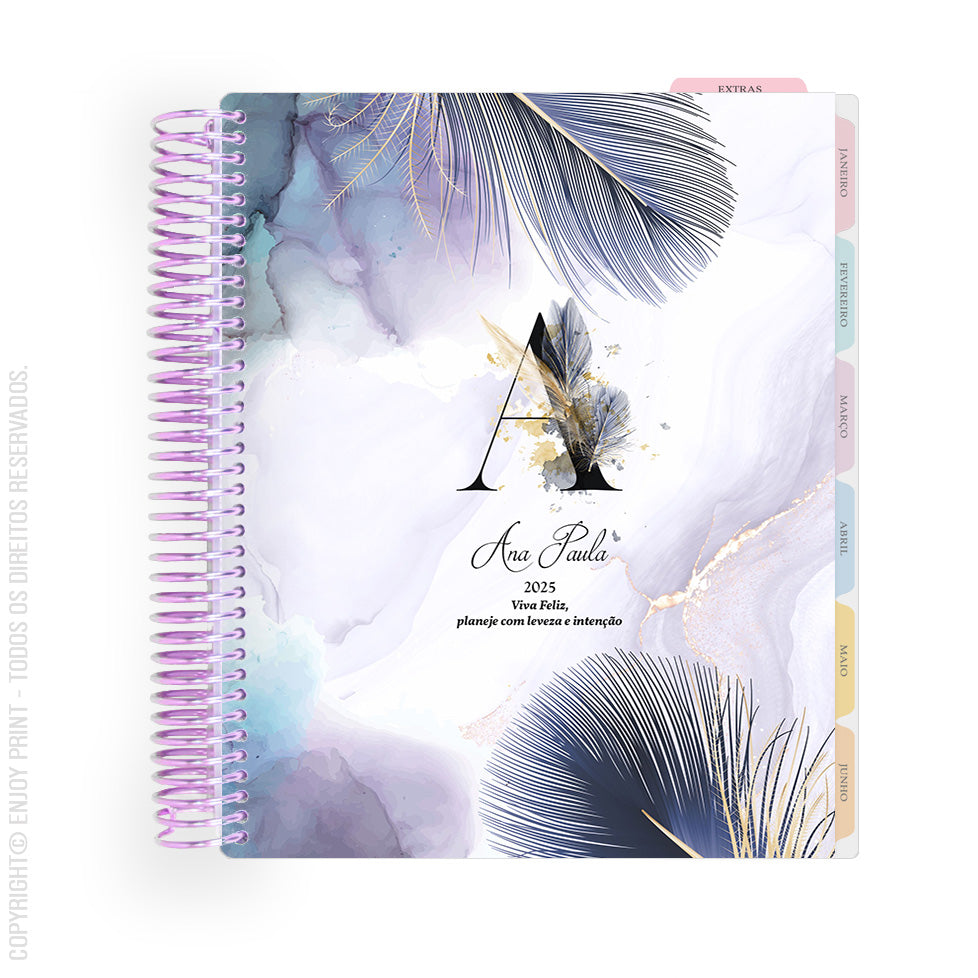 Enjoy Planner 2025 - Plume Monogram