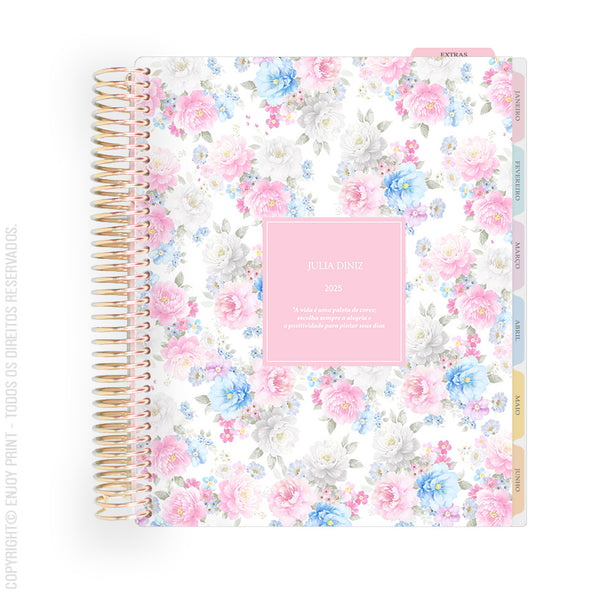 Enjoy Planner 2025 - Rose Frame