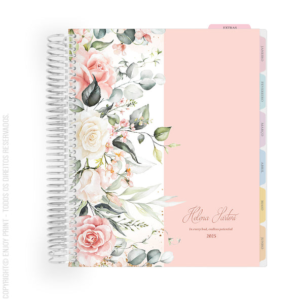 Enjoy Planner 2025 - Rose Garden Colors