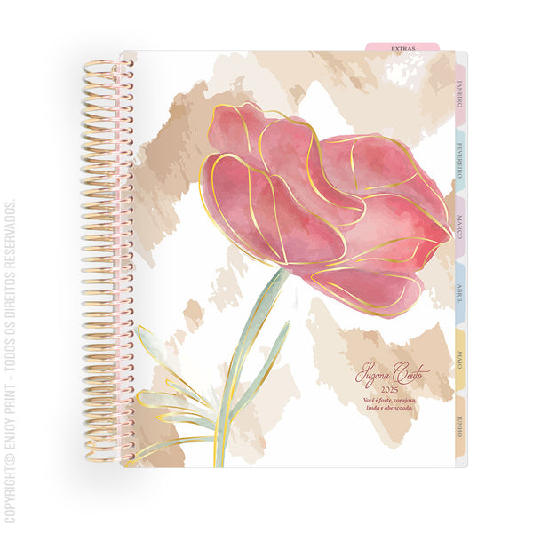 Enjoy Planner 2025 - Rose Golden Minimalist