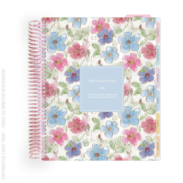 Enjoy Planner 2025 - Rose Golden Vintage