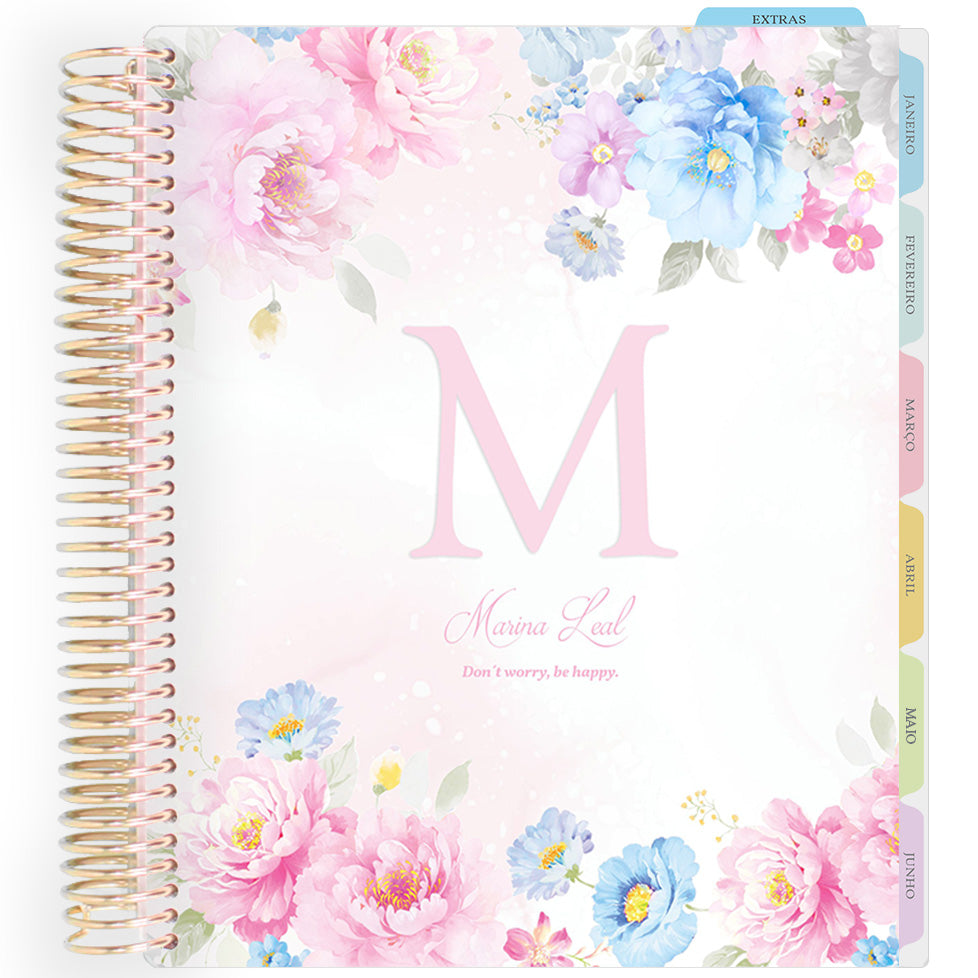 Enjoy Planner 2026: Rose - Monogram