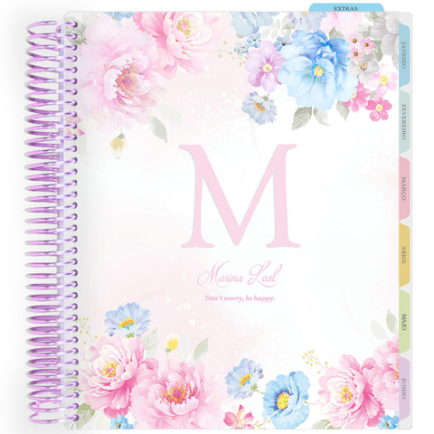 Enjoy Planner 2026: Rose - Monogram