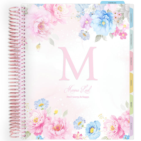 Enjoy Planner 2026: Rose - Monogram
