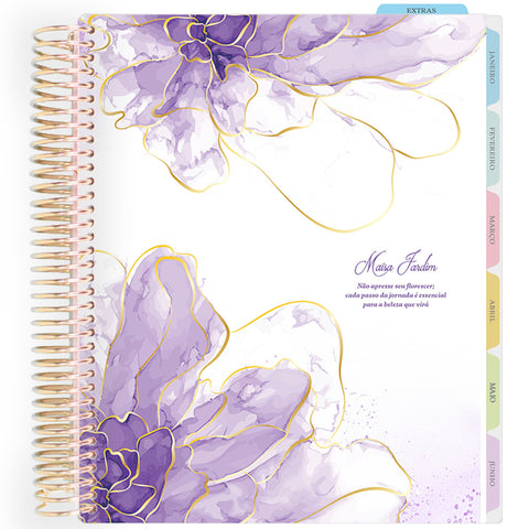 Enjoy Planner 2026: Rose Golden - Minimalist Lilac