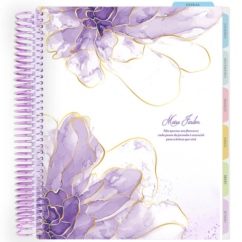 Enjoy Planner 2026: Rose Golden - Minimalist Lilac