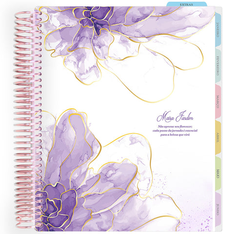 Enjoy Planner 2026: Rose Golden - Minimalist Lilac