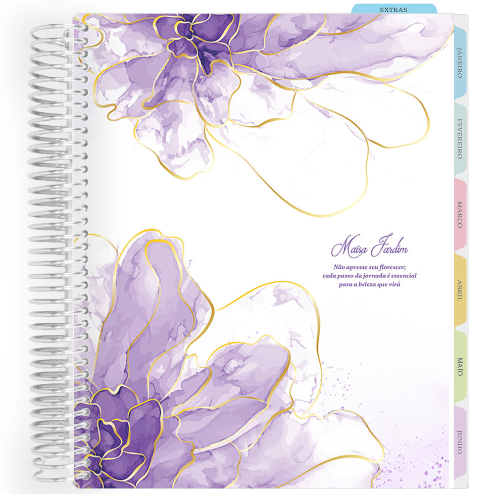 Enjoy Planner 2026: Rose Golden - Minimalist Lilac