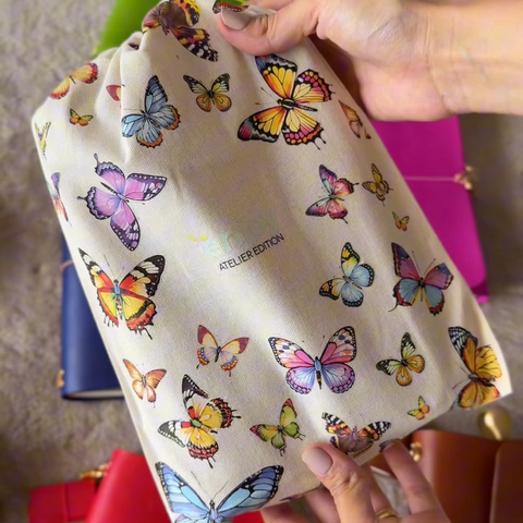 Bag Algodão Cru: Butterflies