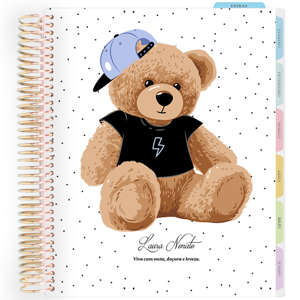 Enjoy Planner 2026: Teddy Bear - Boy