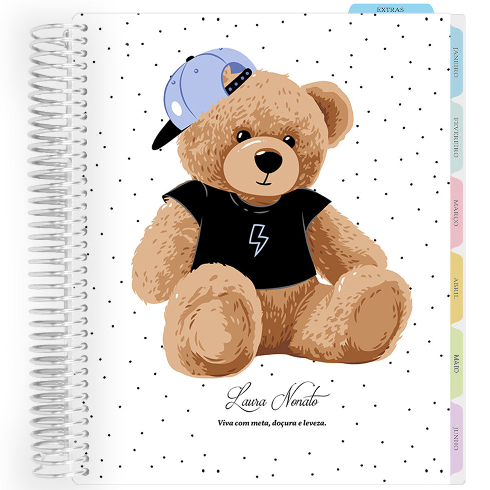 Enjoy Planner 2026: Teddy Bear - Boy