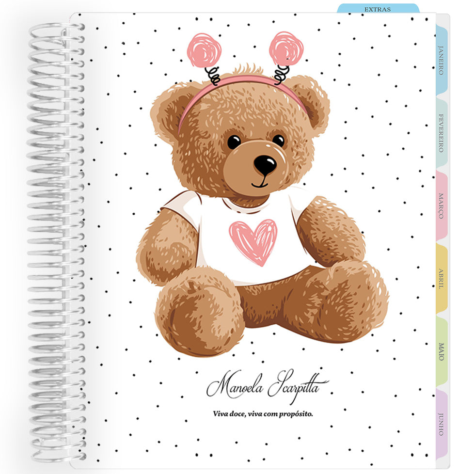 Enjoy Planner 2026: Teddy Bear