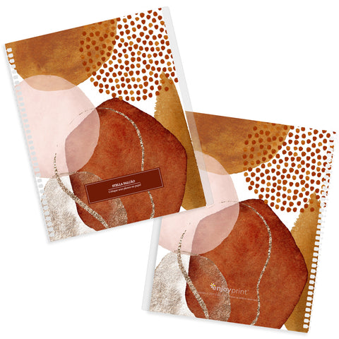 Capa Avulsa - Abstract set - Brown